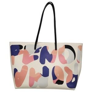 Fendi Roma Signature Roll Tote 100% Authentic